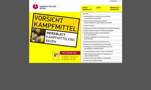 Website-Erstellung für den Verein zur Förderung fairer Bedingungen am Bau e.V.