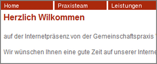Homepage-Korrektur Homepage-Korrektur