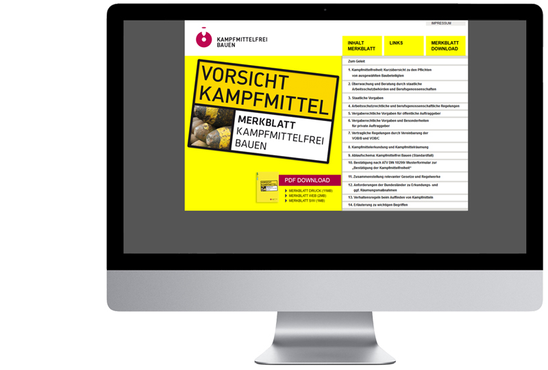 Referenz für die Website vom Verein zur Förderung fairer Bedingungen am Bau e.V.