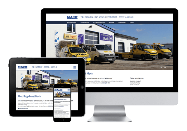 Website mit Contao CMS